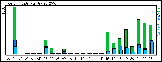 Hourly usage