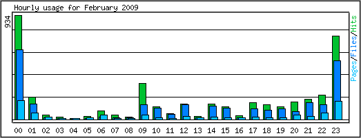 Hourly usage