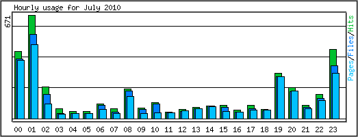 Hourly usage