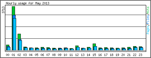 Hourly usage