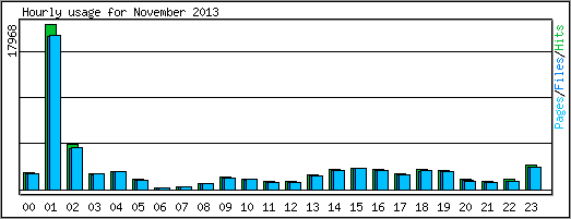 Hourly usage